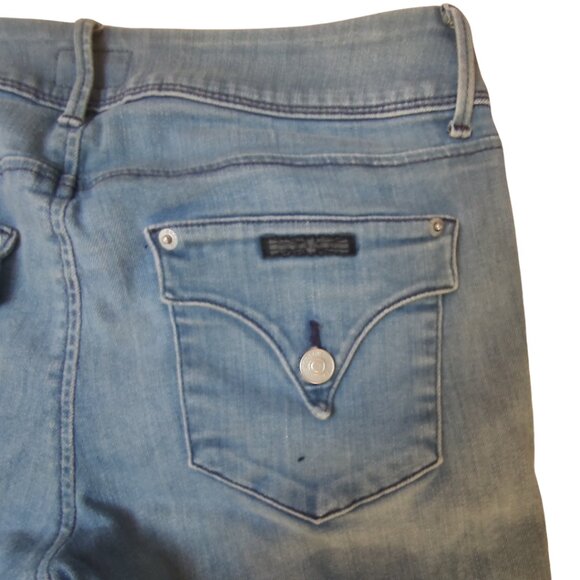 Hudson Light Wash Skinny Jeans - Picture 6 of 12